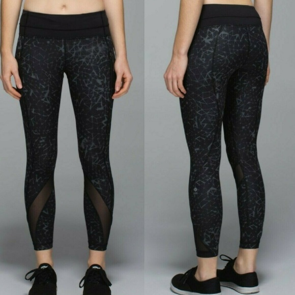 Lululemon Inspire Tight II *Full-On Luxtreme (Mesh)Star...
